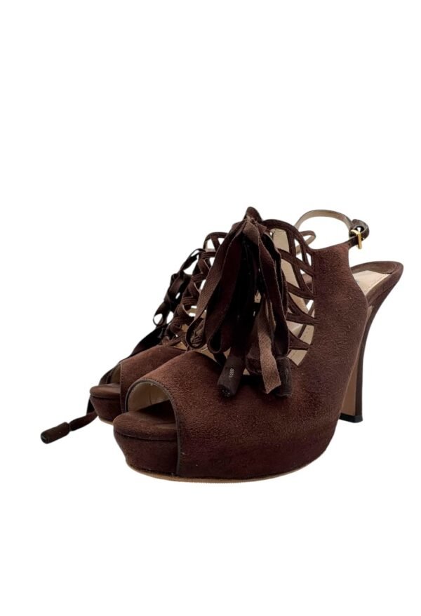 PRADA - PEEP TOE SLINGBACK - Image 11